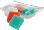 36815 LIGASANO grün orange weiß steril Wundputzer trio